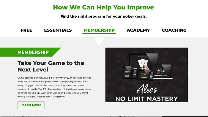 Conscious Poker Membership