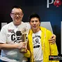 Champion Xing Zhou and runner-up Ying Kit Chan