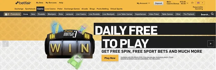 Betfair Promo