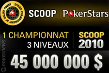 SCOOP, toujours prêt! Départ le 2 mai sur PokerStars