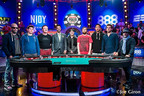 Main Event 2015 : Pierre Neuville et Max Steinberg November Nine, Daniel Negreanu y était presque 0001