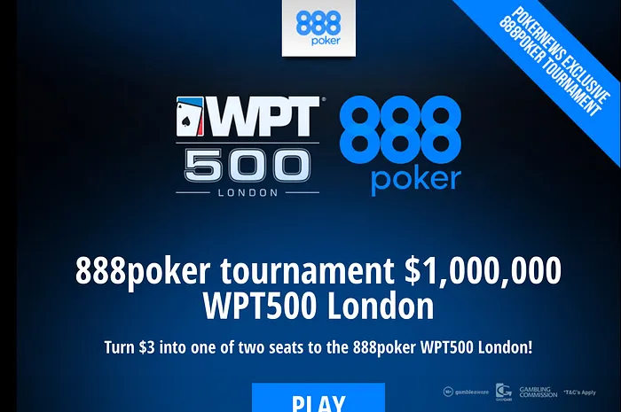 Win a WPT500 London ticket