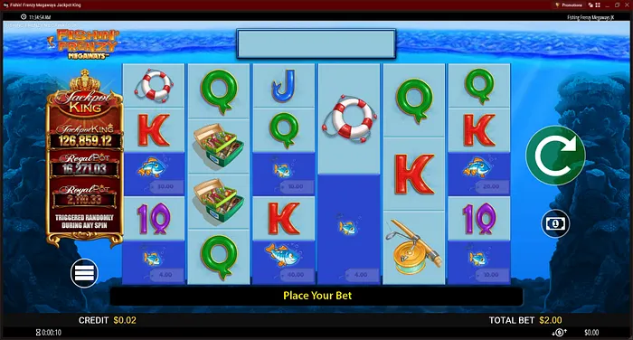 Fishin' Frenzy Megaways Jackpot King