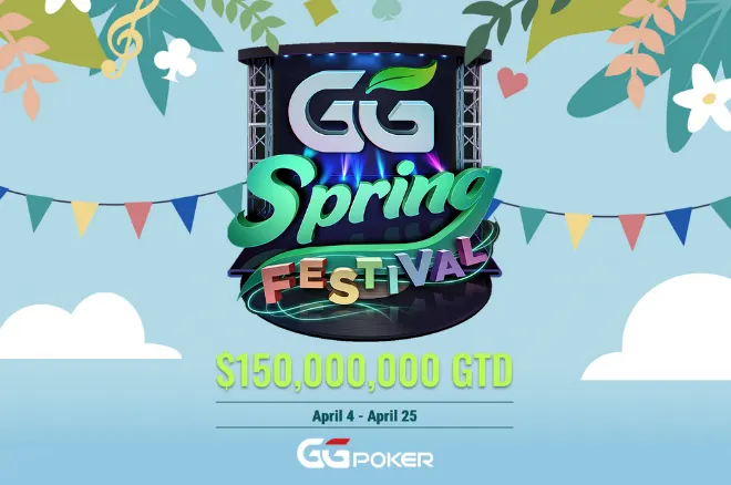 GG Spring Festival com US$ 150M GTD na GGPoker