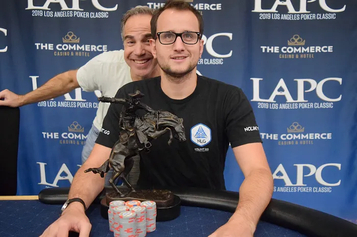 Rainer Kempe won the first $25K High Roller at this year's L.A. Poker Classic.