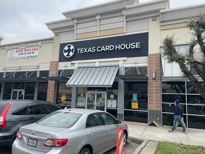 Texas Card House Dallas Outside