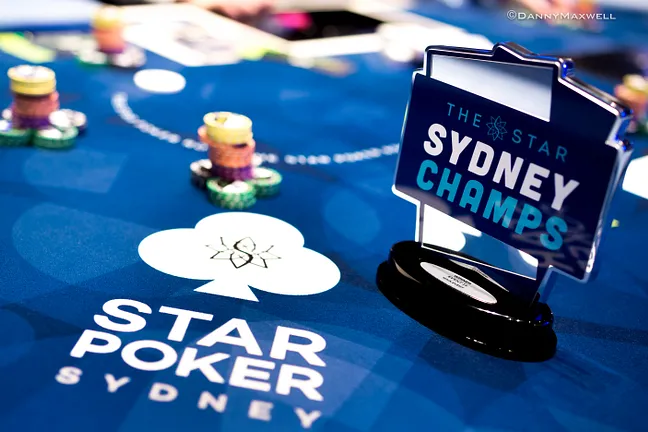 2019 The Star Sydney Champs Main Event Winner Trophy