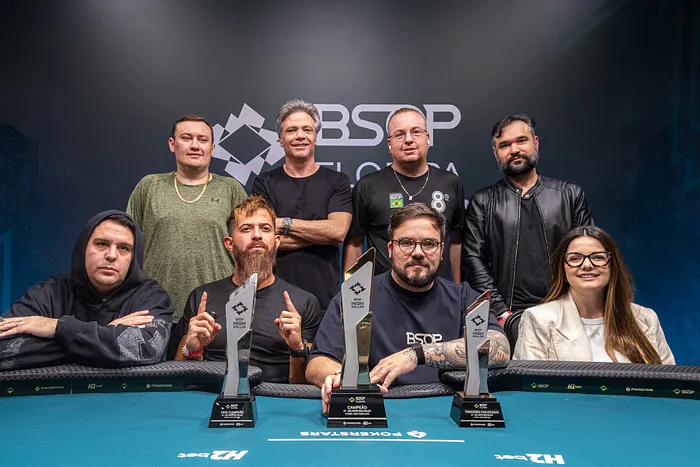 Mesa Final Super High Roller do BSOP Floripa