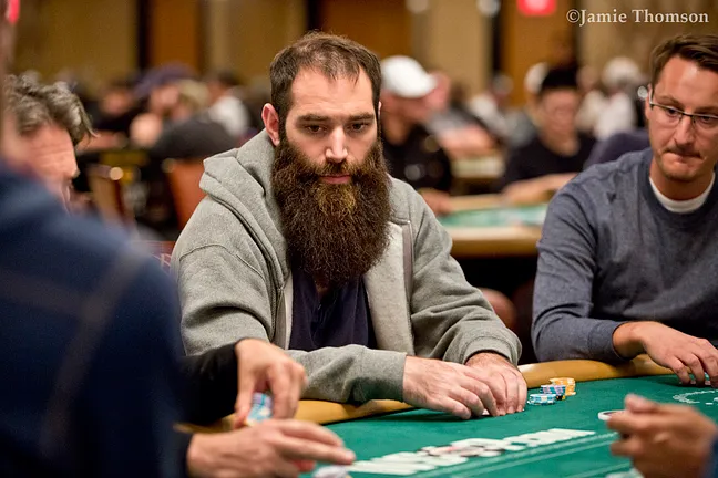Alex Keating in past WSOP action.