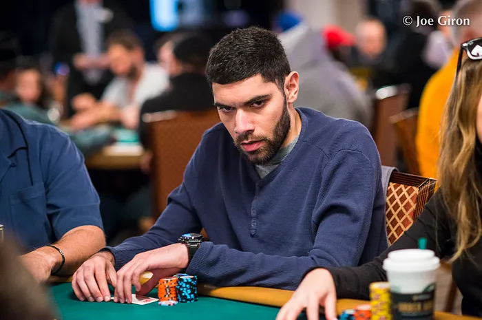 Art Papazyan playing at the WSOP