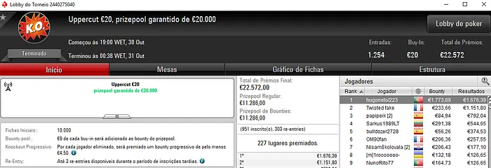 Squeezamos Vence Night on Stars €100 da PokerStars.FRESPT & Mais 103
