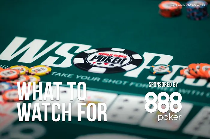 2019 World Series of Poker Day 1