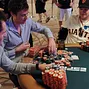 Eoghan O'Dea stacks a massive pot after eliminating Andrew Hinrichsen at end of day 7