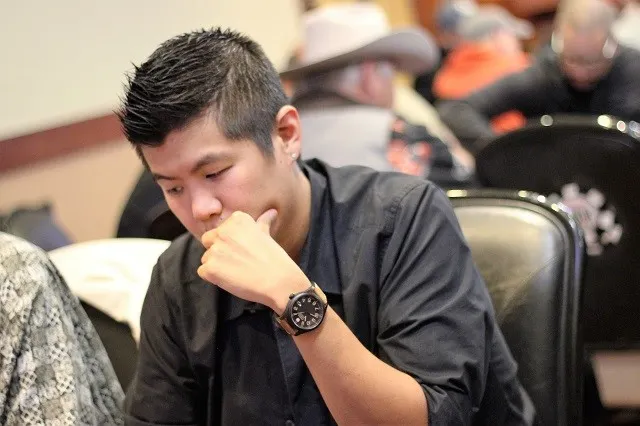 Daniel Li out with big slick.