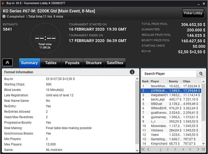 pokerstars poker online