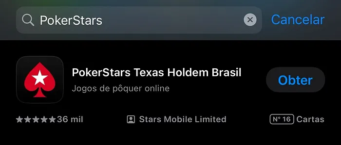 PokerStarsAppStore