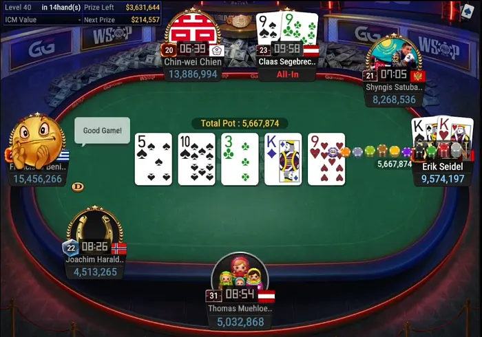 Claas Segebrecht eliminated in 7th place