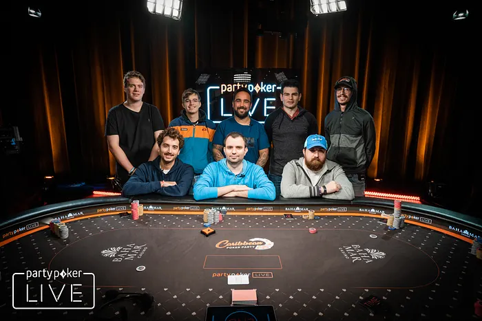 Mesa Final do Main Event do Caribbean Poker Party 2018
