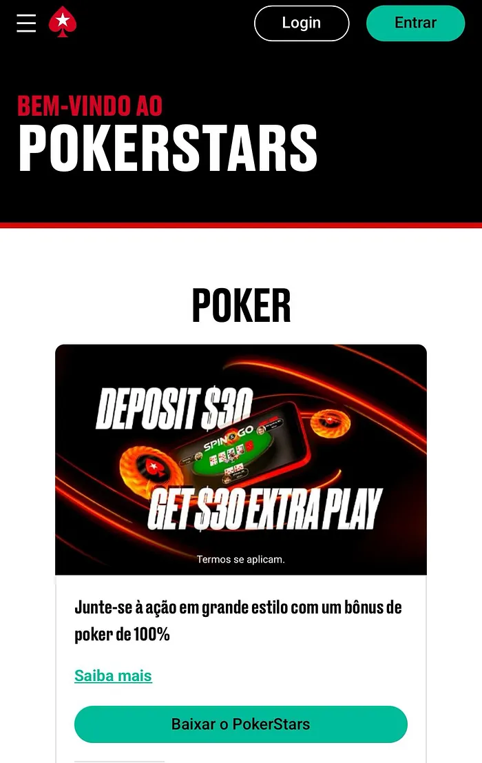 PokerStars Navegador