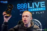 Hindry Banks Career-Best £60K Score and 888poker LIVE London Title