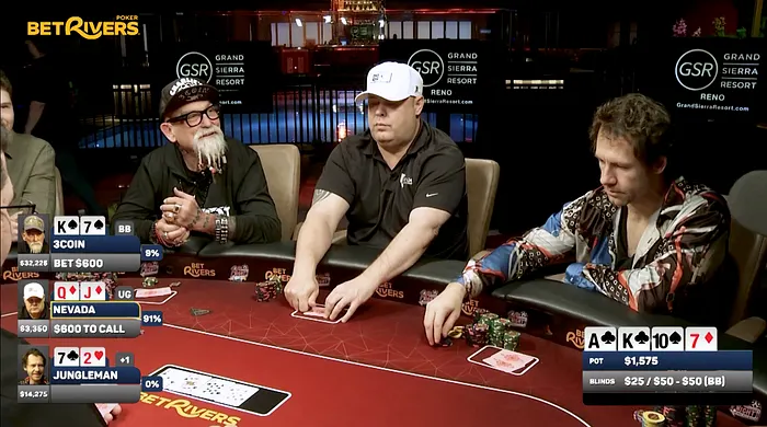 Dan "Jungleman" Cates Gets Slaughtered in Hellmuth's Home Game 102