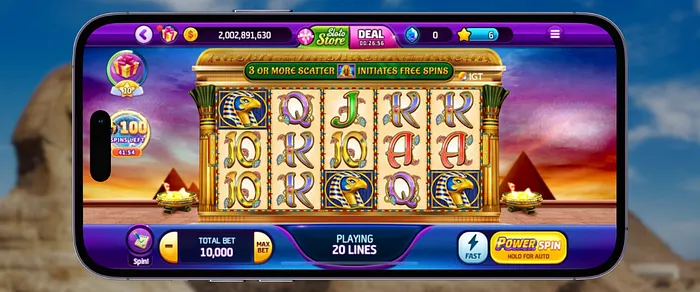 Play the Cleopatra II Slot at Slotomania