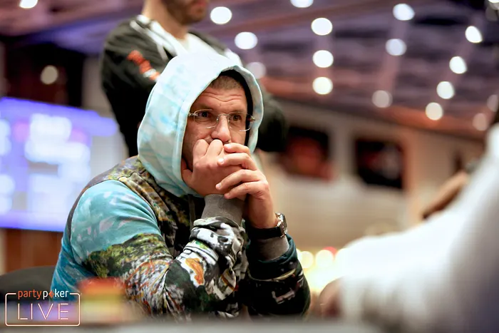 Leon Tsoukernik at the 2018 Caribbean Poker Party $25,500 MILLIONS World event 