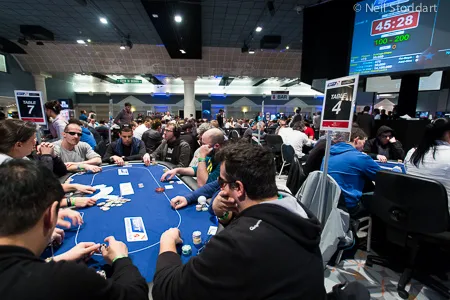 Day 1b at the 2013 EPT Deauville Main Event