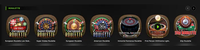 888casino Roulette Games