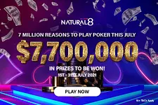 Natural8 $7,700,000 giveaways July 2021