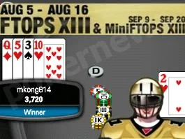 Full Tilt Poker FTOPS XIII Event #18 : 'mkong814' heureux champion 0001