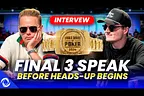 HEADS-UP In the 2026 WSOP Main Event! Who will win $10 MILLION? - Jumalon and Saaskilahti Speak