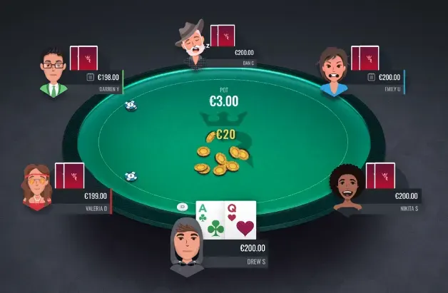 Run It Once (now BetRivers Poker) software  