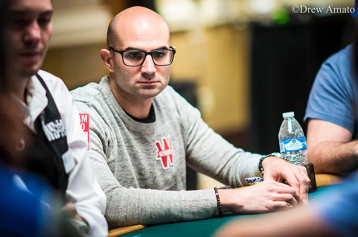 PSC Barcelona : Le Français Xavier Carrière chipleader du Jour 1A, Bon départ pour Maltez, Enselme et Loosli 0001