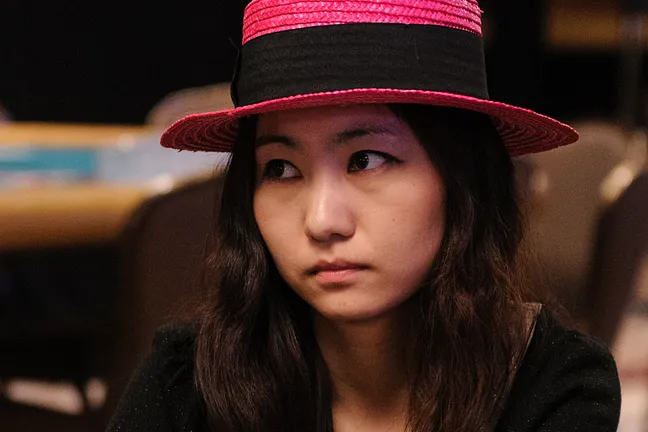 Jingjing Liu is eliminated, but she still has that cool hat.