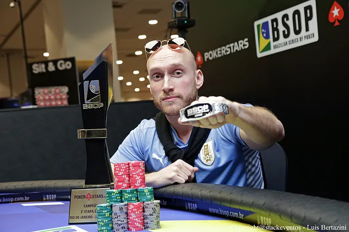 Francisco Benítez campeão do Main Event do BSOP Rio de Janeiro 2022