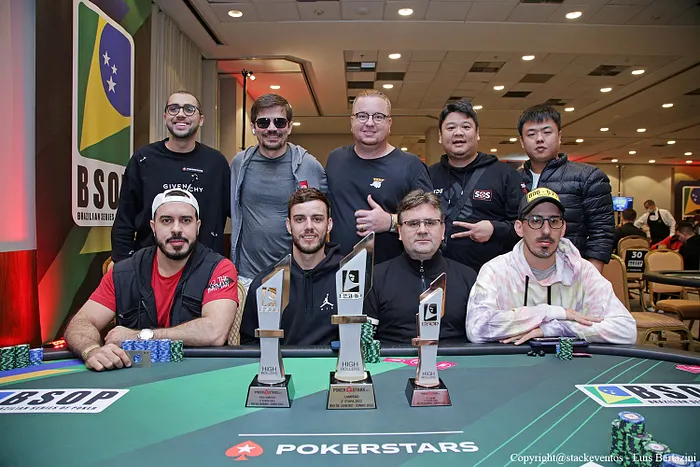 Mesa Final High Roller BSOP Rio de Janeiro 2022