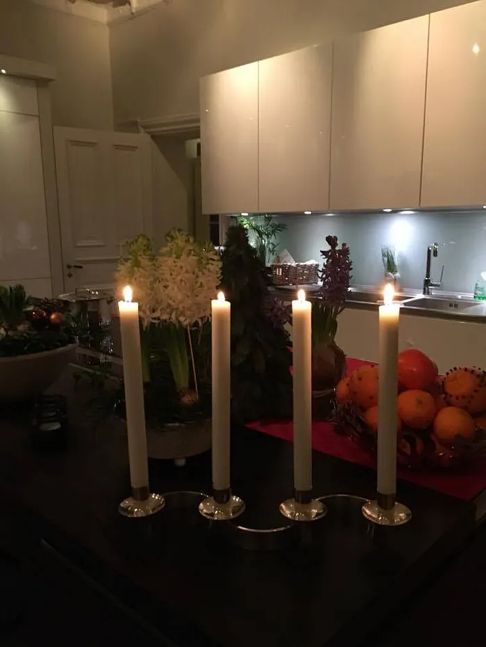 Christmas candles