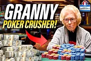 88-Year-Old Grandma Spanks Poker Players for $10,000  | PokerNews Podcast #935