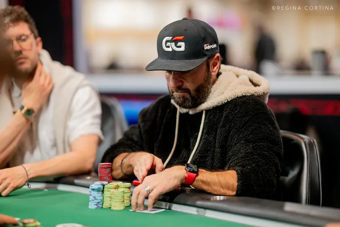Daniel Negreanu at the poker table