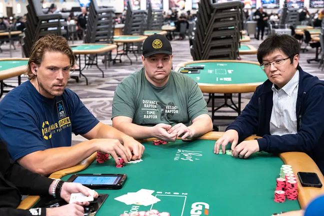 Alex Foxen, Shaun Deeb & Naoya Kihara