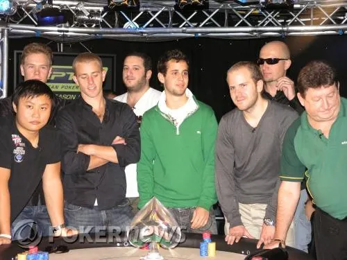 European Poker Tour Londres 2008 - Lellouche qualifié pour la table finale 0001