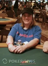 Kathy Liebert remains alive in the Ladies Event