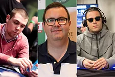 Rui "RuiNF" Ferreira, Carlos "Tacuara" Branco e Pedro "HanzooKid" Marques