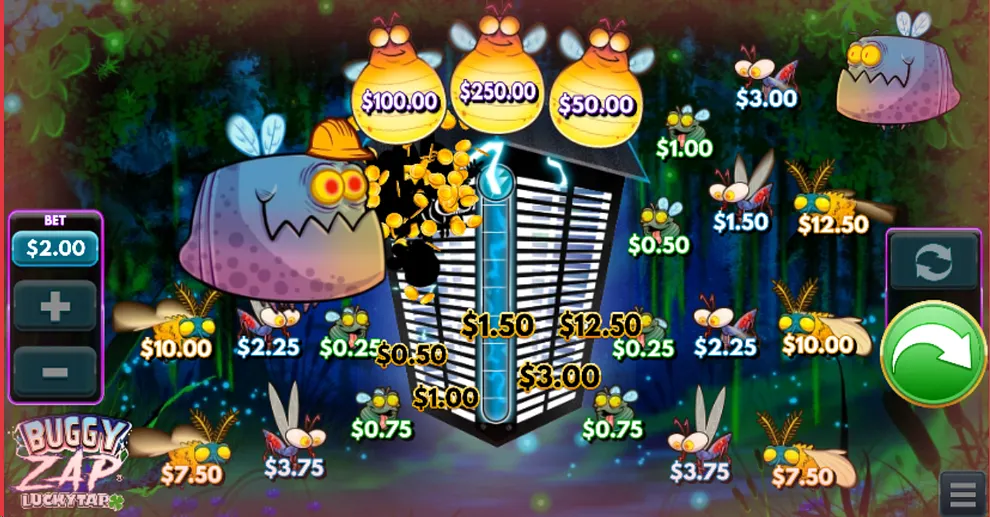 Buggy Zap Lucky Tap game screenshot