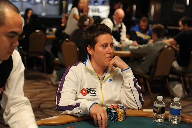 Vanessa Selbst is Day 1 chip leader with 250,300.