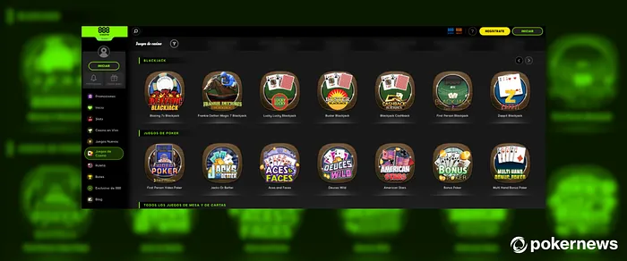 Juega al Blackjack Online con Dinero Real en 888casino
