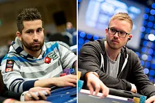 Jonathan Duhamel (left) and Martin Jacobson (right)
