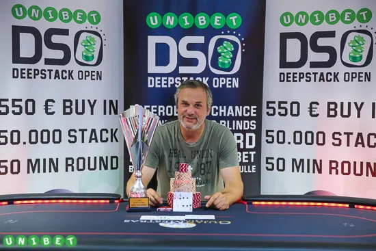 DSO Gujan Mestras : Fred Endelmann prend la victoire et 33.030€, Sulaiman Sesay 3e 0001