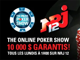 PokerStars : Satellites pour le NRJ12 Online Poker Show 0001